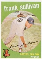 1959 Topps Baseball Cards      323     Frank Sullivan
